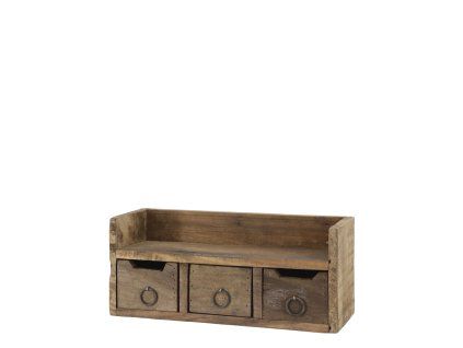 POLIČKA SO ZÁSUVKAMI GRIMAUD CHIC ANTIQUE (41080800)